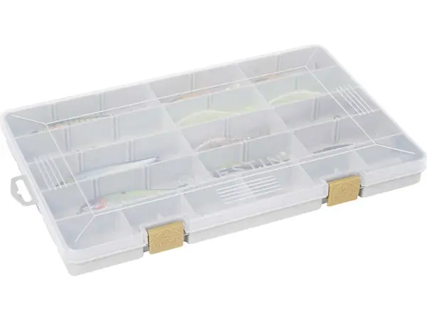 Westin krabička w3 tackle box grey/clear 35,5 x 22,5 x 3,5 cm