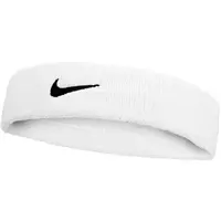 Nike SWOOSH CLASSIC HEADBAND Sportovní čelenka, bílá, velikost