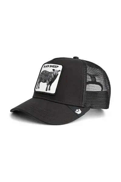 Čepice s kšiltem ze směsi bavlny Goorin Bros Black Sheep Trucker
