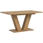 MID.YOU VÝSUVNÝ STŮL, dub artisan, 150-190/90/76 cm