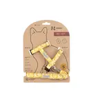 Amiplay Postroj pre mačku s vodítkom BeHappyCat Banana | Postroje pre mačky