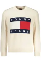 TOMMY HILFIGER MEN&#39;S BEIGE SWEATER