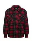 Urban Classics Prechodná bunda  červená / čierna / biela