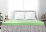 Jersey prostěradlo ALVORA 180x200 cm světle zelené