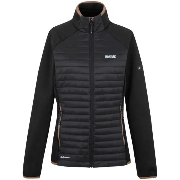REGATTA OUTDOORS CLUMBER HYBRID W Dámská bunda, černá, velikost