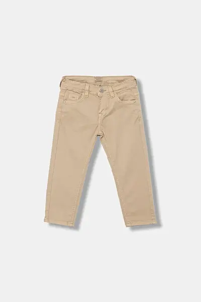 Detské bavlnené nohavice Guess