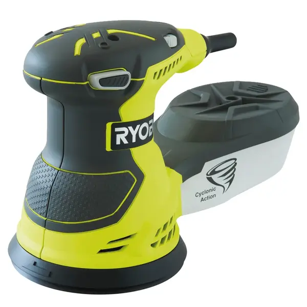 Excentrická bruska RYOBI ROS300A + 20 brusných papírů RY5133001142