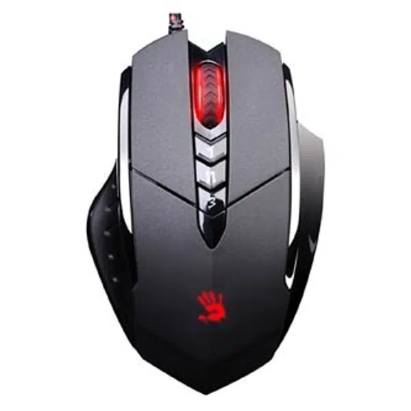 A4Tech Myš Bloody V7, 3200DPI, optická, 7tl., drátová USB, černá, herní, V-Track, LAGLESS SHOTING, CORE 2
