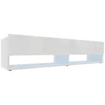 Tv stolek Izumi 175 WH bílá mat/lesk