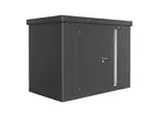 Zahradní domek NEO 1C, tmavě šedá, dvoukřídlé dveře BH86005
