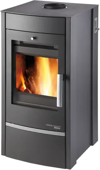 Kamna s výměníkem ALMO II, černá, víko+boky plechové HS0434518020000