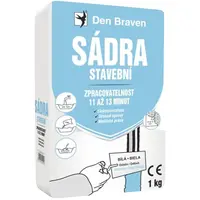 Sádra stavební Den Braven 1 kg