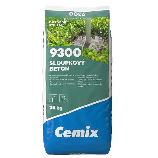 Cemix Beton Sloupkový 30 MPa 25 kg