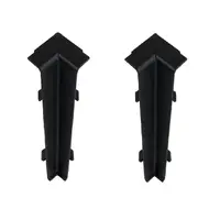 Rohová spojka vnitřní  Hi-Line 90 černá - 2 ks