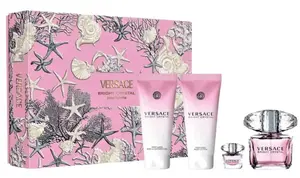 Versace Bright Crystal – EDT 90 ml + telové mlieko 100 ml + sprchový gél 100 ml + EDT 5 ml