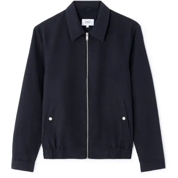 CELIO LUMARLON Pánská letní bunda, tmavě modrá, velikost