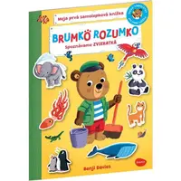 ELLA & MAX MÉĎULA ŠIKULA: SPOZNÁVAME ZVIERATKÁ Samolepková knižka, mix, veľkosť