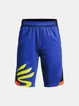 Under Armour Kraťasy B CURRY SPLASH SHORT-BLU - Kluci