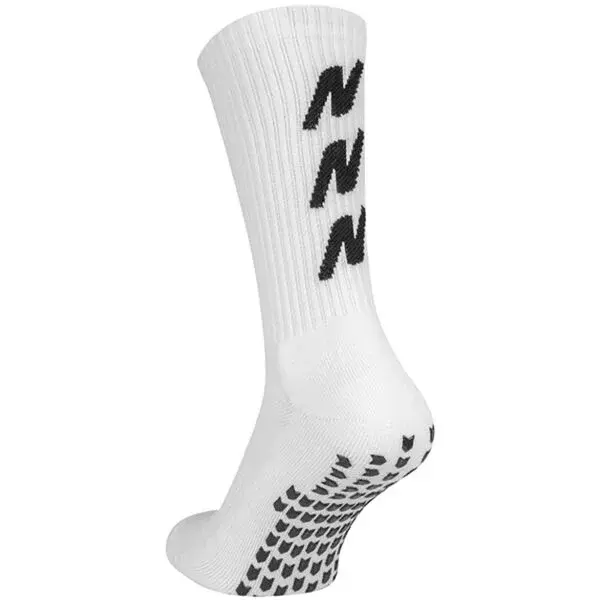 NIDELO SOCK DYNAMIC GRIP Sportovní ponožky, bílá, velikost