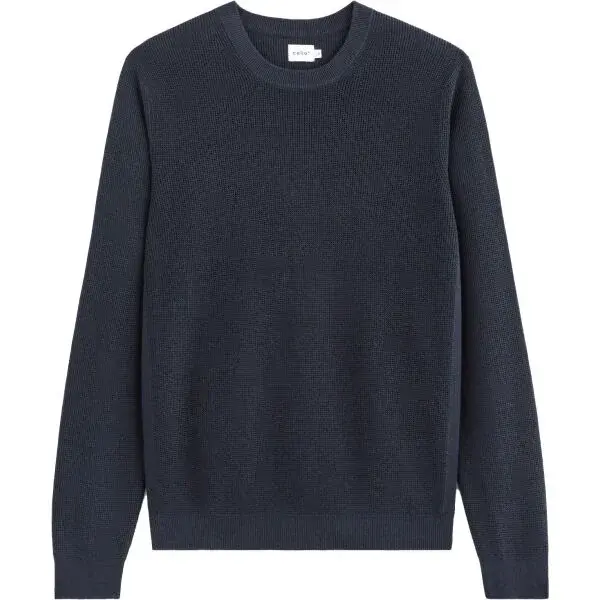 CELIO TEPIC Pánský svetr, tmavě modrá, velikost