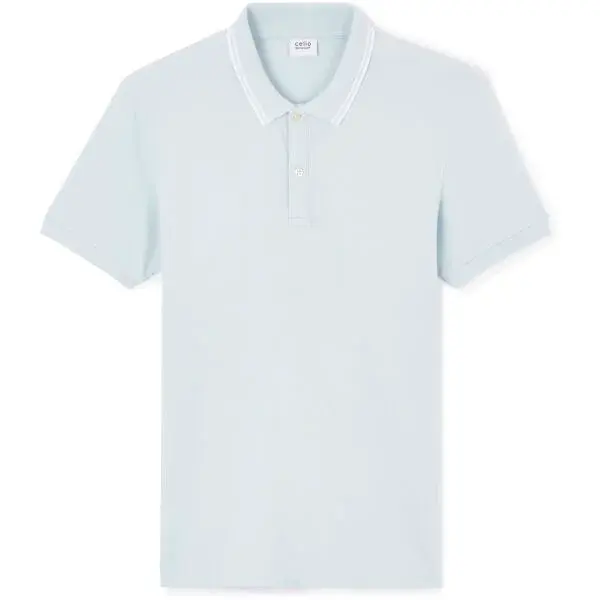 CELIO LEPRIME Pánské polotričko, světle modrá, velikost