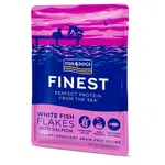Fish4Dogs Kapsička pro psy Finest kousky bílé ryby s lososem 100 g