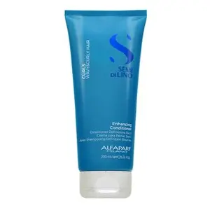 Alfaparf Milano Semi Di Lino Curls Enhancing Conditioner vyživující kondicionér pro vlnité a kudrnaté vlasy 200 ml