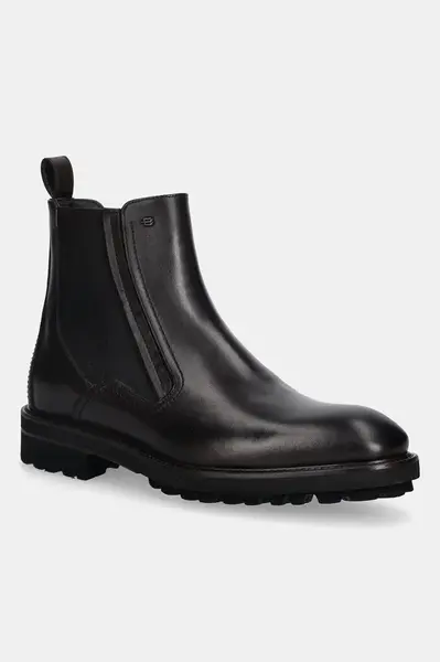 Kožené kotníkové boty Baldinini