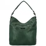 Dámská kabelka na rameno tmavě zelená - Romina & Co Bags Elisa