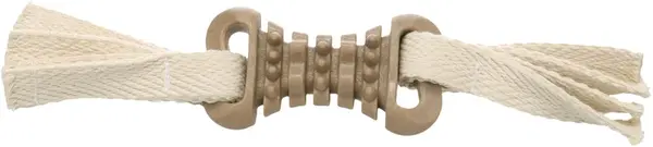 Flamingo Wilga gumová kost s lanem 1 ks