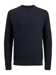 Jack & Jones Premium Sveter 'BLUBARKLEY'  tmavomodrá