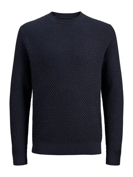 Jack & Jones Premium Sveter 'BLUBARKLEY'  tmavomodrá
