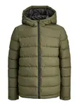Jack & Jones Junior Zimná bunda 'JCOPOINT'  olivová
