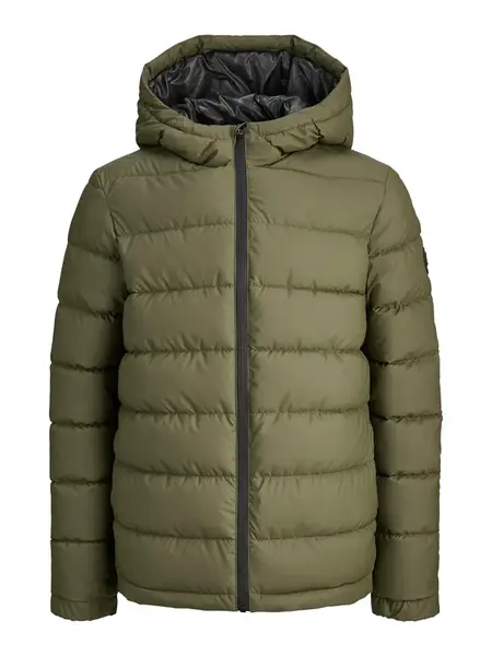 Jack & Jones Junior Zimná bunda 'JCOPOINT'  olivová