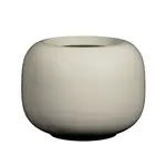 Květináč Sphere Low, hedvábně bílá, více velkostí - Pottery Pots Velikost: S - ⌀ 45,6, v. 34,4 cm