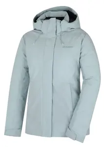 Husky  Nurme L light mint, XL Dámska hardshellová plnená bunda