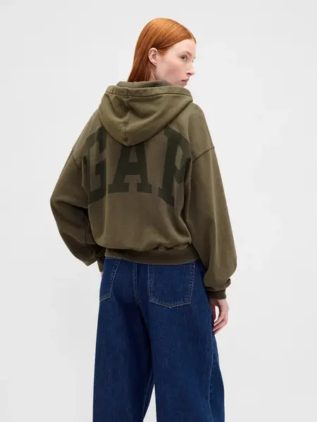 GAP Logo Cropped Hoodie - Ladies
