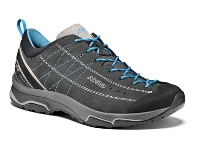 Asolo Nucleon GV EU 39 ⅓, graphite/silver/cyan blue Dámské boty