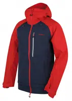 Husky Nanook M S, red/dk. blue Pánská hardshell bunda