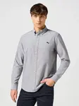 Pánská košile WRANGLER OXFORD SHIRT GREY 112357230 Velikost: M