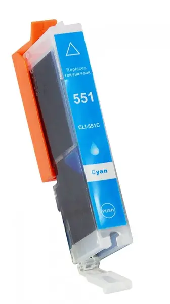 Canon CLI-551XL azurová (cyan) kompatibilní cartridge