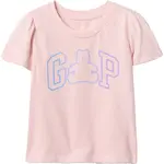 GAP V-FRCH VALUE LOGO Dívčí tričko, růžová, velikost