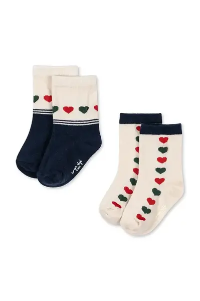 Dětské ponožky Konges Sløjd 2 PACK JAQUARD SOCKS 2-pack
