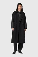 Kabát s příměsí vlny AllSaints SELLMA