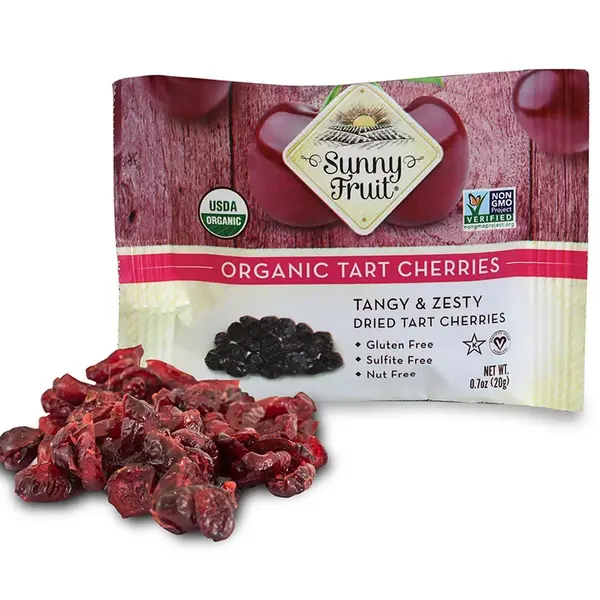 Sunny Fruit BIO Sušené višně s koncentrátem z jablečné šťávy 20 g
