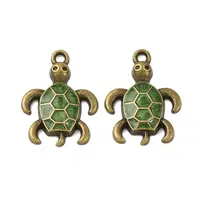 Alloy Enamel Pendants
