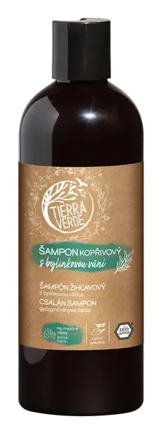 TIERRA VERDE Šampon kopřivový s bylinkovou vůní 500 ml