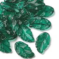 Handmade Transparent Czech Lampwork Pendants