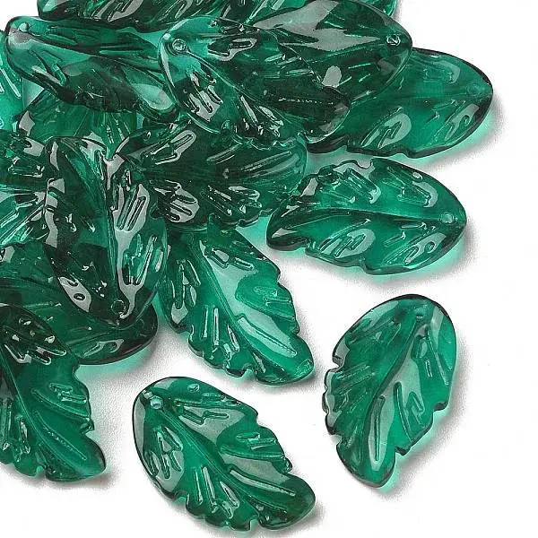 Handmade Transparent Czech Lampwork Pendants