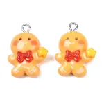 Christmas Opaque Resin Pendants